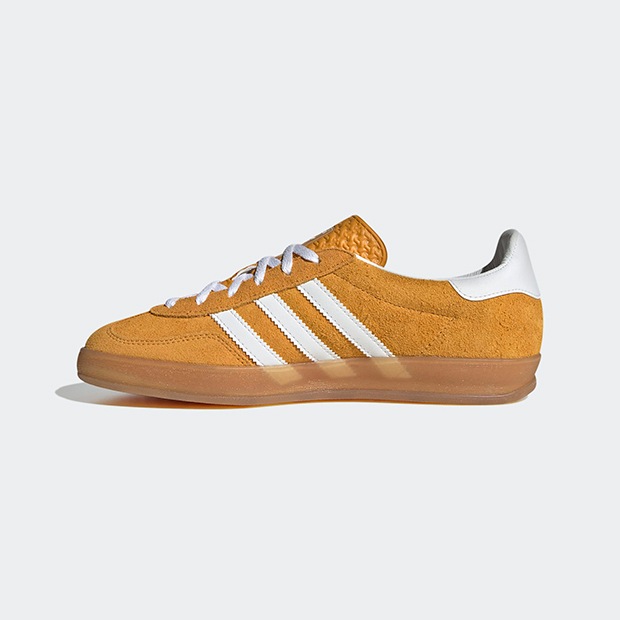 レディース ガゼル インドア GAZELLE INDOOR mbv22　タクティルイエロー×クラウドホワイト　