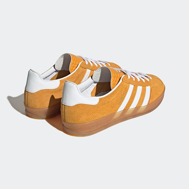 レディース ガゼル インドア GAZELLE INDOOR mbv22　タクティルイエロー×クラウドホワイト　