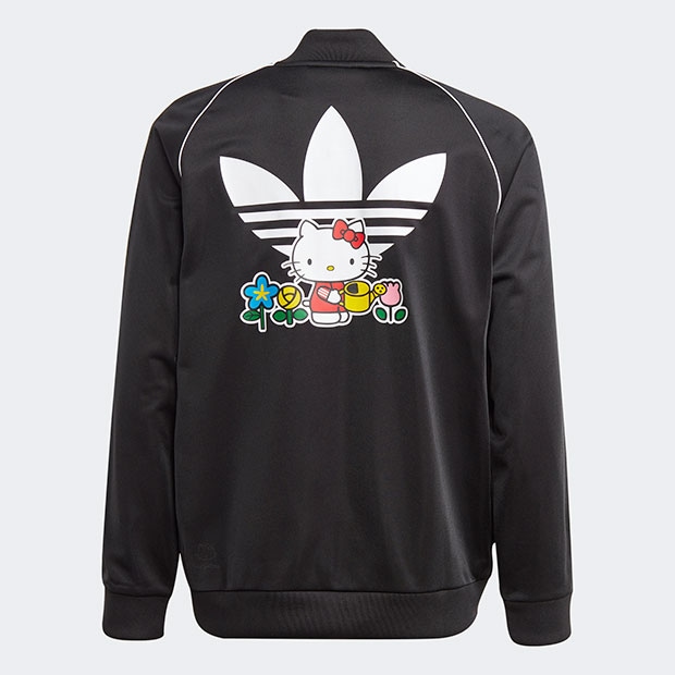 ジュニア アディダスオリジナルス×ハローキティ SST トップ ブラック
