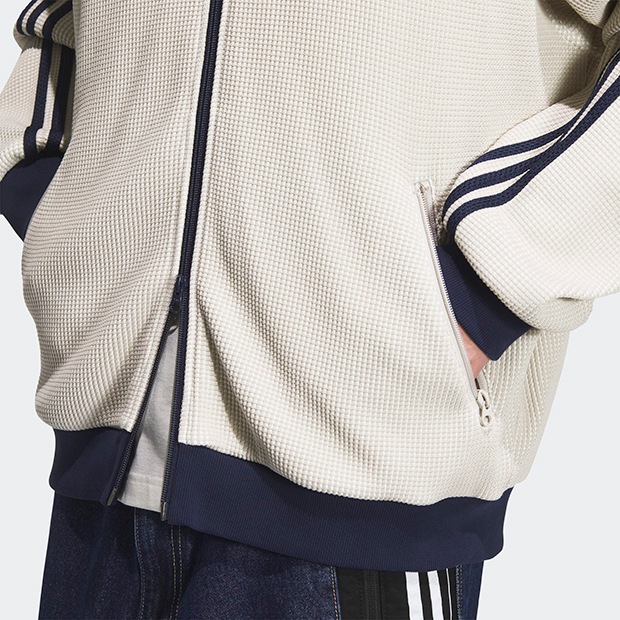 ニット トラックトップ（ジャージ） ベージュ ｜アパレル,ジャージ