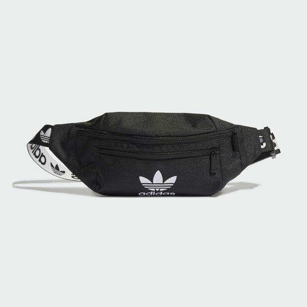 adidas ウエストバッグ シルバー ブラック アディカラー クラシック ウエストバッグ ブラック