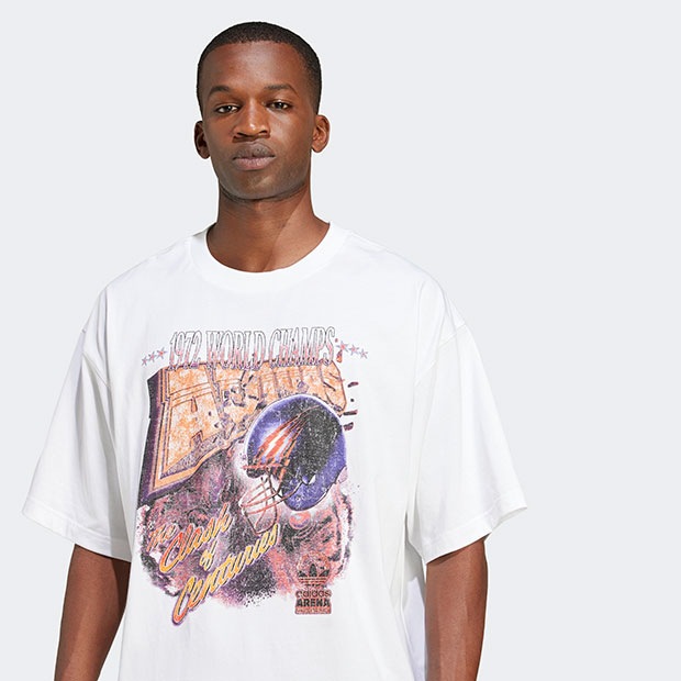 [ADIDAS] Tシャツ 半袖 Adilenium シーズン3 ホワイト アディダス Adilenium シーズン 3 ファン半袖Tシャツ - ホワイト