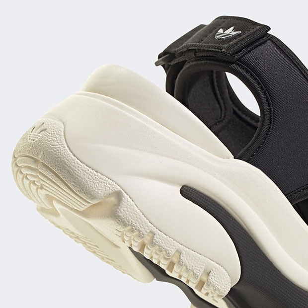 レディース オズガイア サンダル OZGAIA SANDALS nmo97 コアブラック×オフホワイト