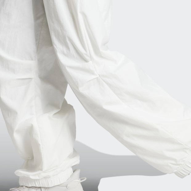 レディース ズボン ホワイト 新品 レディース プレミアム エッセンシャルズ ナイロン パラシュート