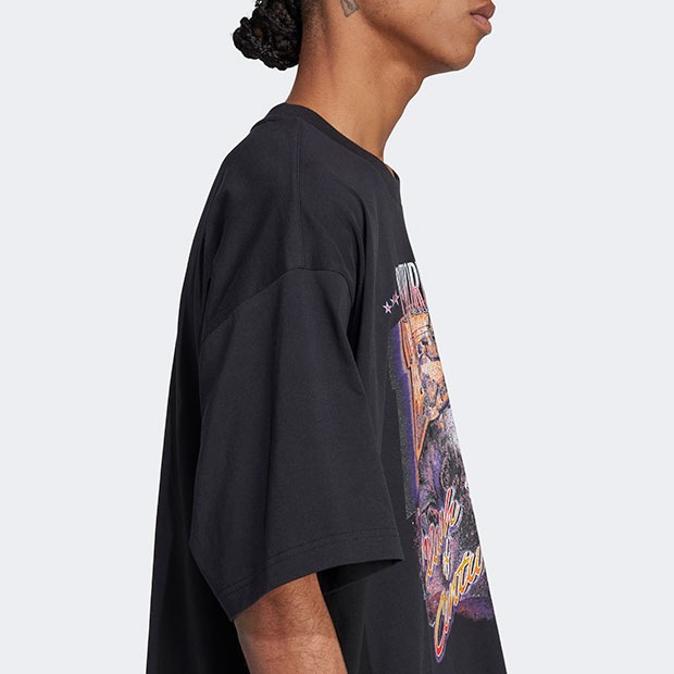 ADIDAS アティレニウム シスン3 ファン Tシャツ JY62970 BLACK adidas Originals アディダス Tシャツ 半袖 メンズ アディ