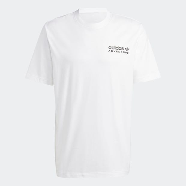 アディダス アドベンチャー  Tシャツ　ホワイト