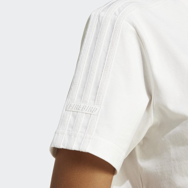 レディース ファイヤーバード トレフォイル クロップTシャツ クラウド