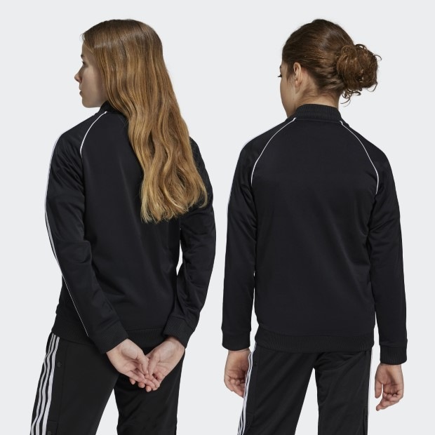 adidas W SST トラックトップ IJ5021 BLACK adidas（アディダス）の「adidas アディダス W SST TRACKTOP