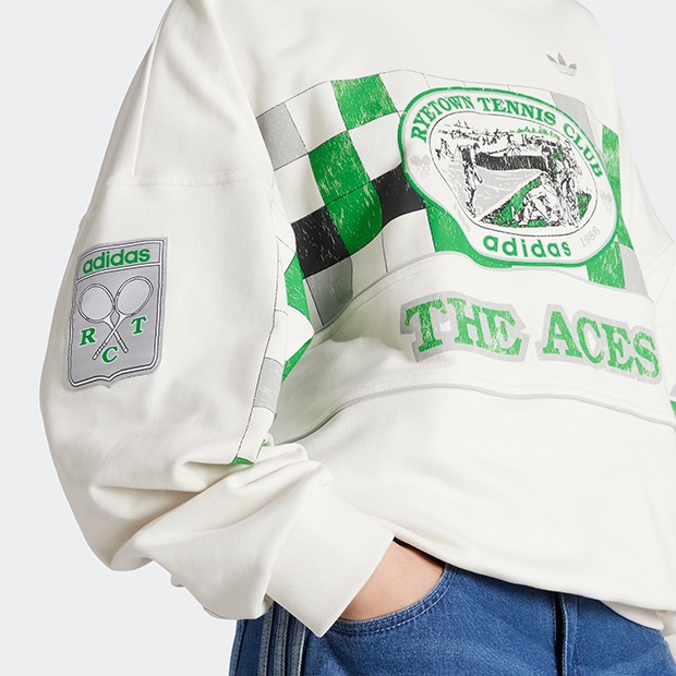 レディース アーカイブ コート スウェットシャツ クラウドホワイト