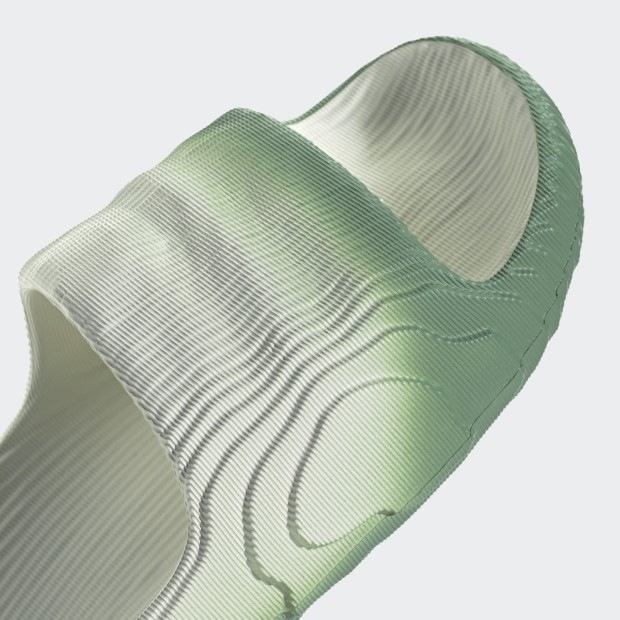 アディレッタ 22 サンダル ADILETTE 22 SLIDES njr03　アイボリー×プリラブドグリーン　