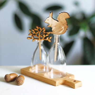 リス　木のお花