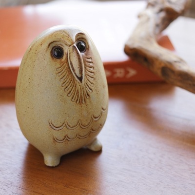 貯金箱　フクロウ