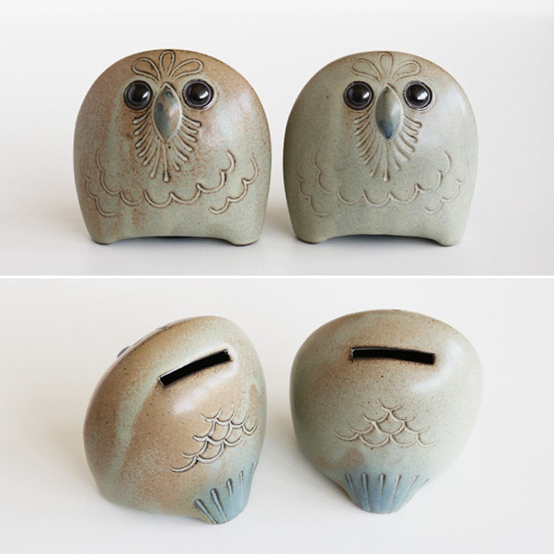 貯金箱 まるフクロウ | 暮らし,インテリア | MEISTERHAND by