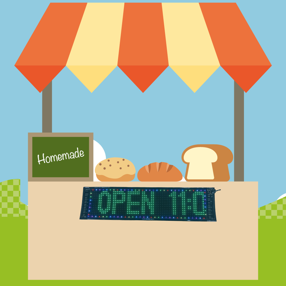 ��Led Matrix Panel�ס�LED�Ÿ��Ǽ��ġ������������å������ܡ���