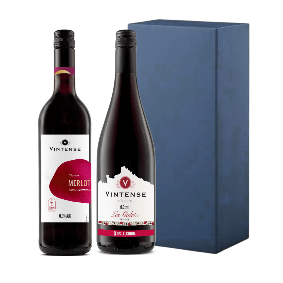 【ギフトセット】ヴィンテンス レ・ギャレ メルロー【750ml×3本】｜ノンアルコール赤ワイン人気商品セット