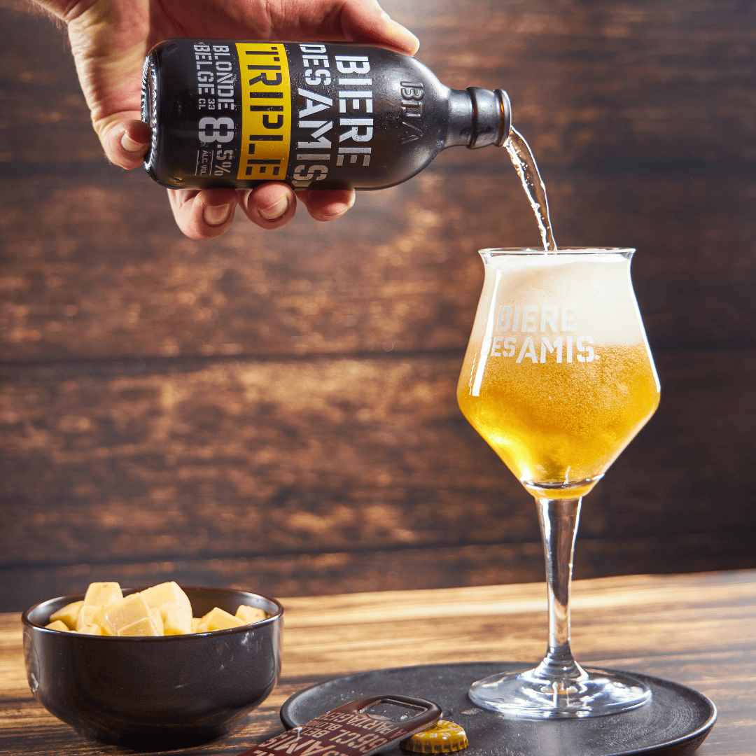 【シーズンギフトセット】ビア・デザミー（IPA/トリプル） 4本セット【330ml×4本】｜BIERE DES AMIS｜ベルギー伝統 ブロンドエール｜海｜お盆休み｜送料別