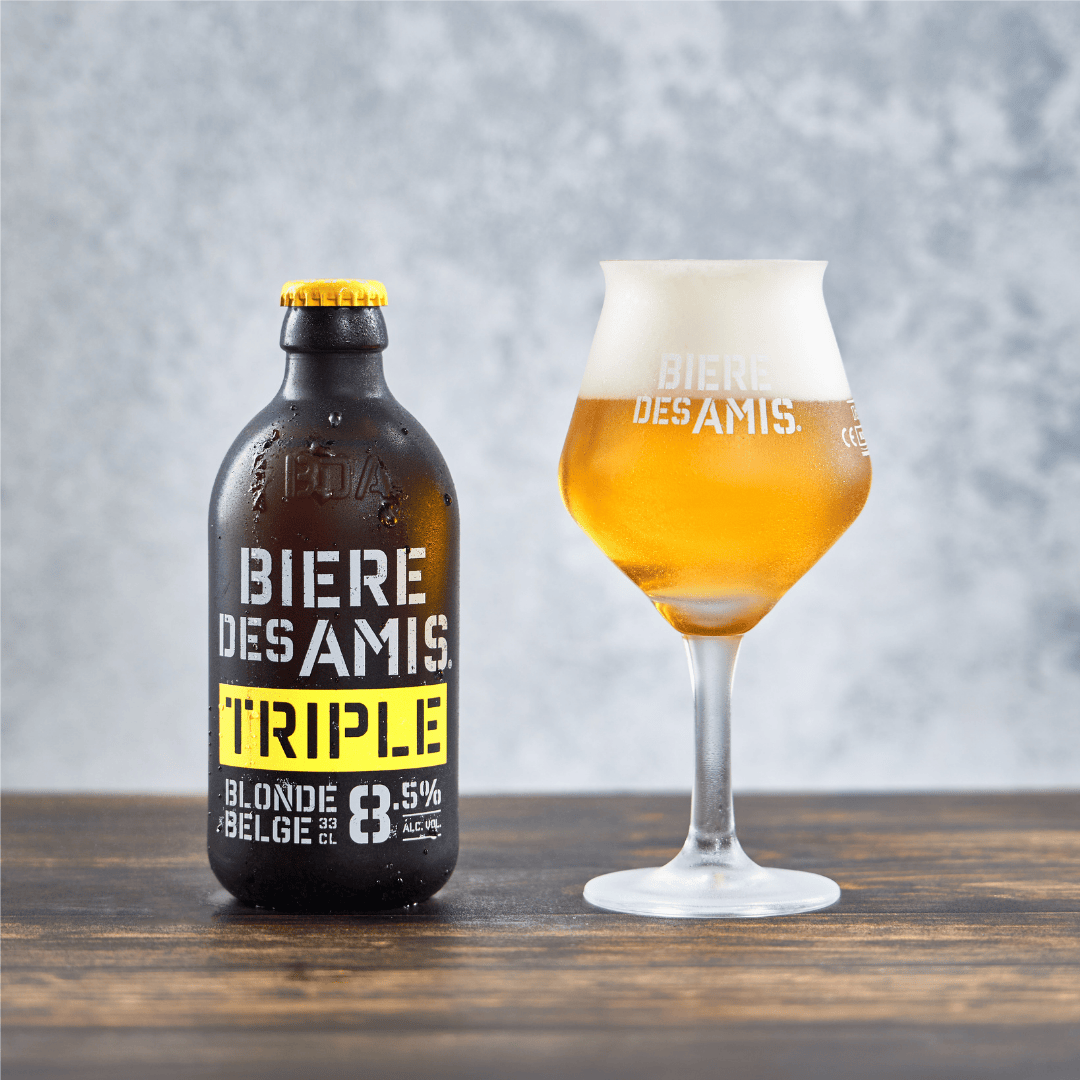 【シーズンギフトセット】ビア・デザミー(IPA/トリプル) 6本セット【330ml×6本】|BIERE DES AMIS|ベルギー伝統 ブロンドエール|海|お盆休み|送料別