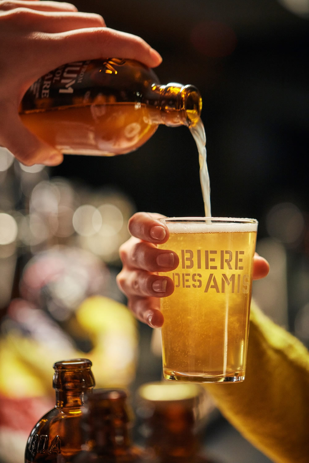 【期間限定割引】 BIERE DES AMIS 330ml（ベルギー伝統のブロンドエール ビール）24本