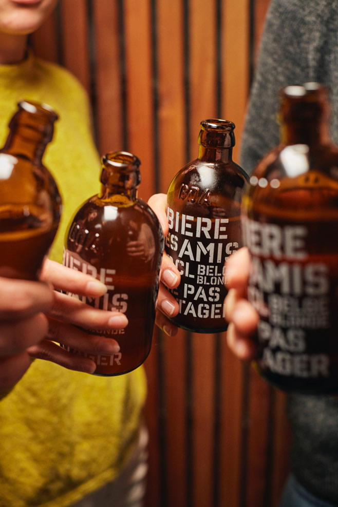 【期間限定割引】 BIERE DES AMIS 330ml（ベルギー伝統のブロンドエール ビール）24本