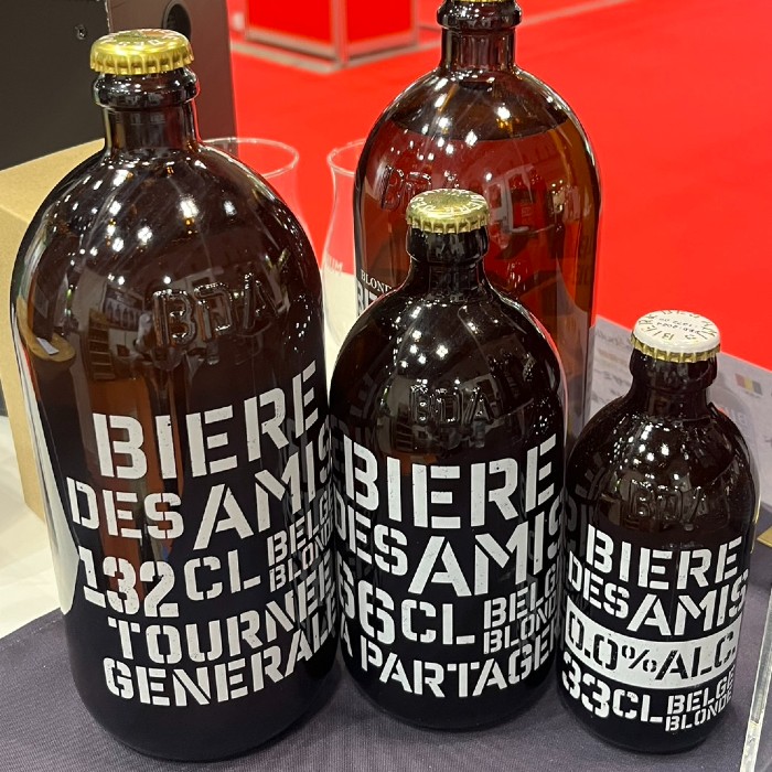 【大容量】ベルギービール　ビア・デザミー・ブロンド   ALC5.8%  1320ml 4本セット【送料無料/北海道・沖縄除く 】