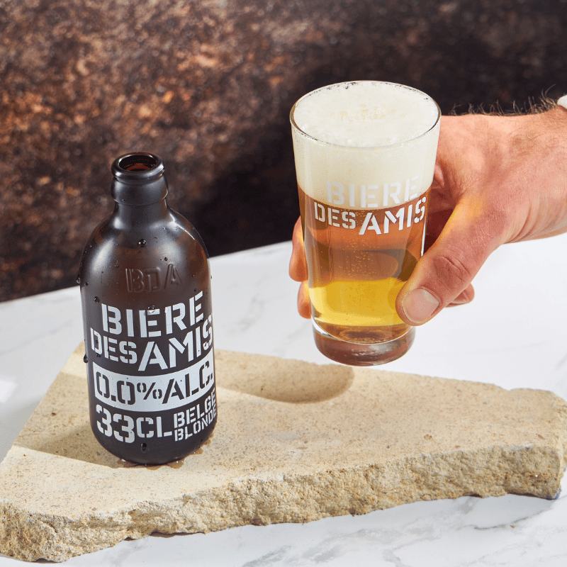 【ノンアルコールビール】ビア・デザミー0.0 6本セット 【330ml×6本】|BIERE DES AMIS|ベルギービール|妊婦さんOK 出産祝い お中元・還暦祝い プレゼント