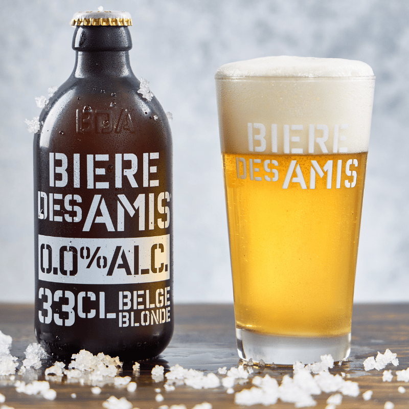 【ノンアルコールビール】ビア・デザミー0.0 6本セット 【330ml×6本】|BIERE DES AMIS|ベルギービール|妊婦さんOK 出産祝い お中元・還暦祝い プレゼント
