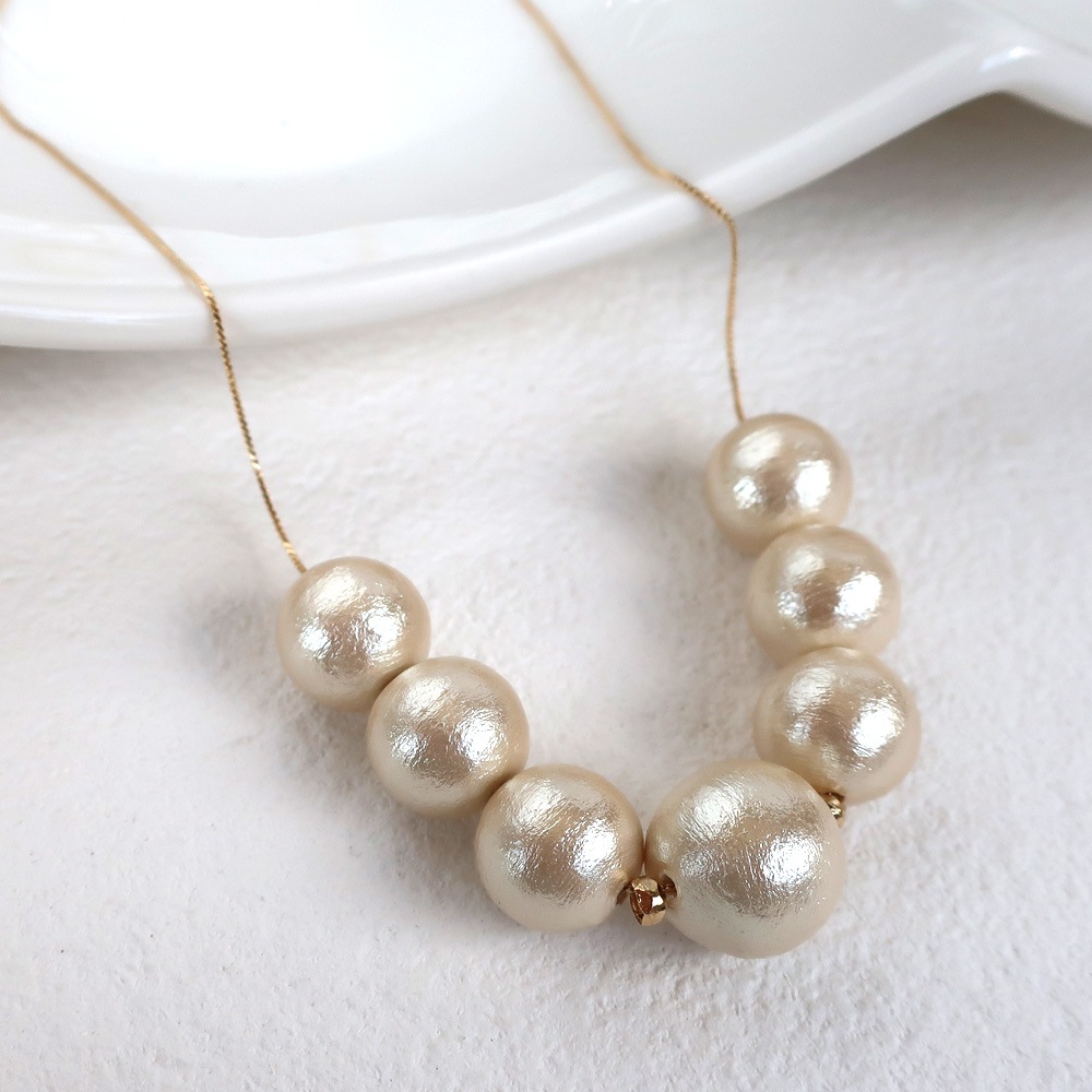 COPPOLAe TOPPOパールビーズ ネックレス Amazing Coppola E Toppo