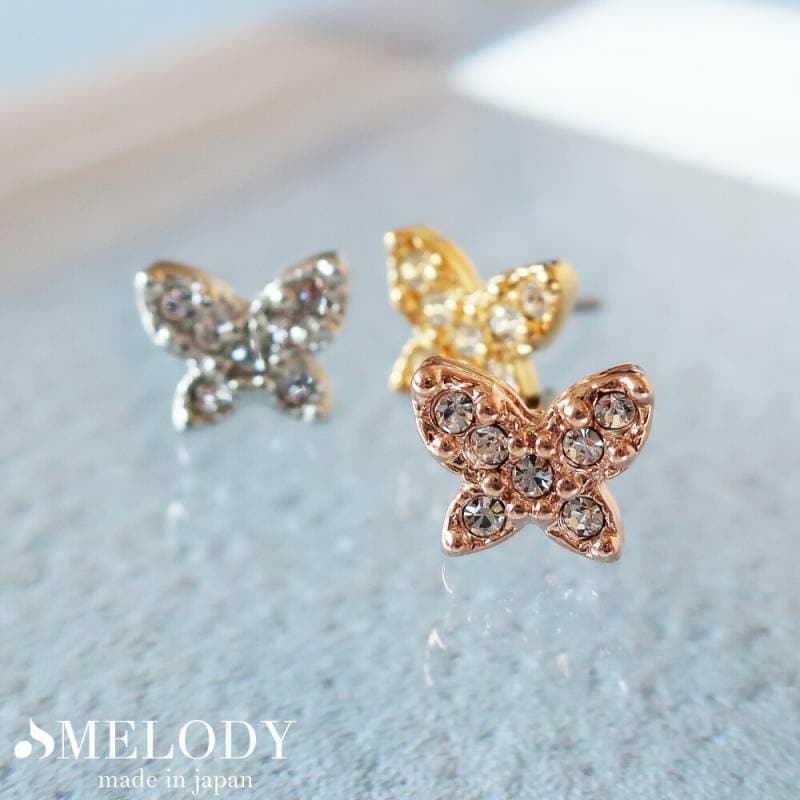 STAR JEWELRY バタフライ蝶モチーフ ピアス　18金 STAR JEWELRY/スタージュエリー】 バタフライ/蝶 フープ