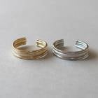 日本製 Free size A ring with a matte texture|ノンアレルギー|指輪