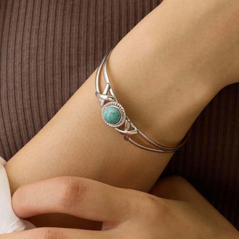 ブレスレット・バングル,ターコイズ・マリン | 日本製