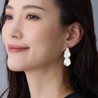 【SALE30％OFF】 サンドブラスト あらし加工 イヤリング ピアス 日本製 |スイング・揺れイヤリング|イヤリング