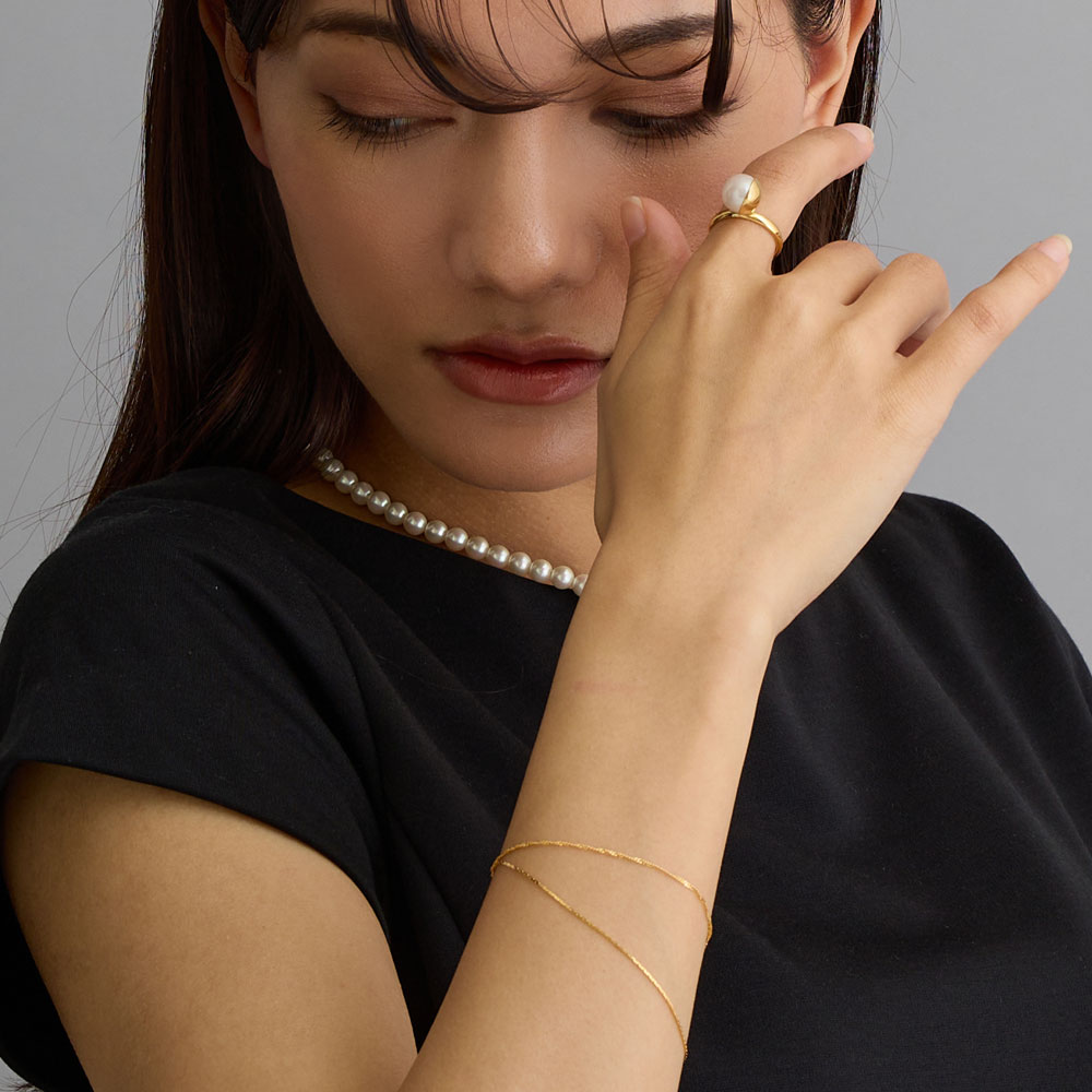 B様まとめ買いブレスレット2点 バングル ブレスレット メタル マット 2本セット | ブレスレット