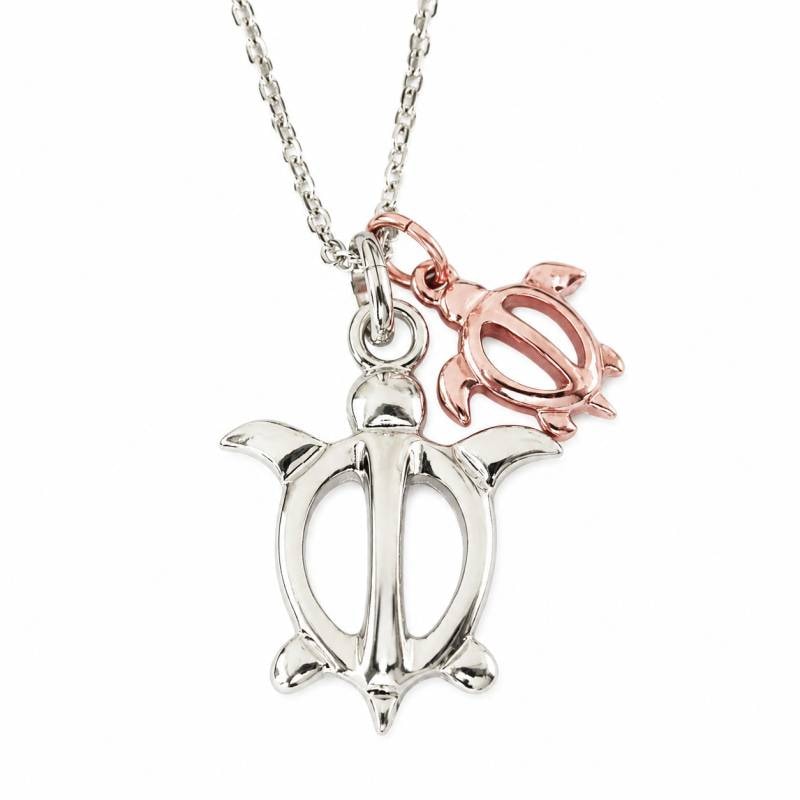 Honu Charm Necklace｜日本製 ホヌ プルメリア 選べるチャーム