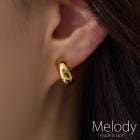  日本製  クリップ式 シンプルイヤリング 樹脂カバー付き