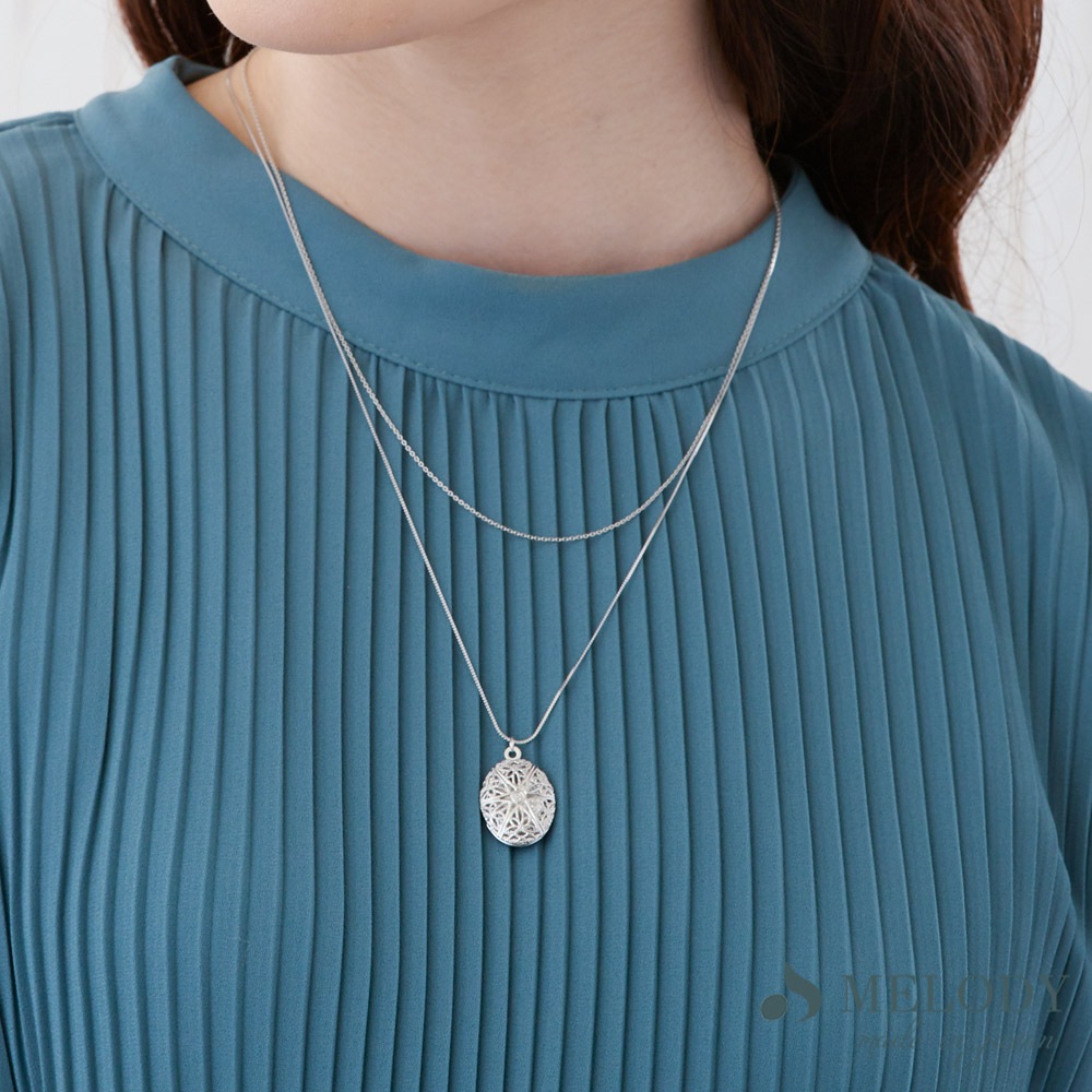 推し活 大切な方をいつも身近に感じられるロケットペンダント | ネックレス,スマイル・ラウンド・カーブ |  日本製MelodyAccessoryメロディーアクセサリー公式