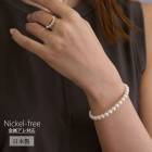 日本製  選べる２サイズ パール  オープンバングル セレモニー|バングル|ブレスレット・バングル