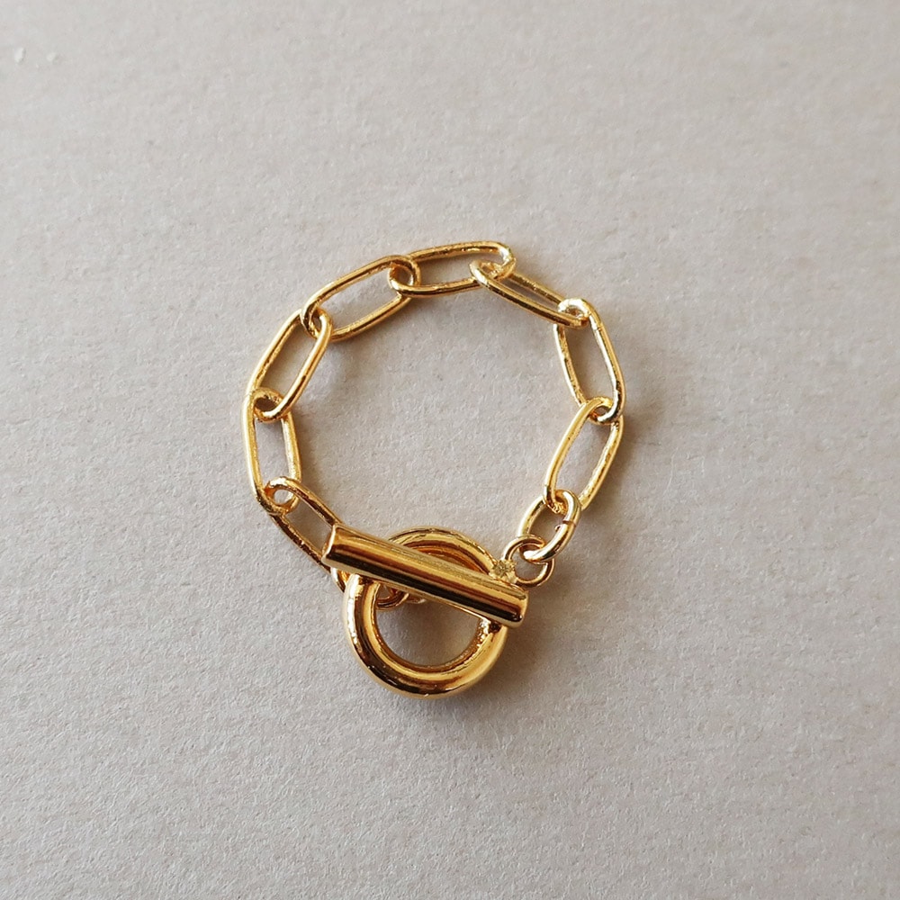 指輪 レディース サイズ ブランド K18 日本製 リング シルバー