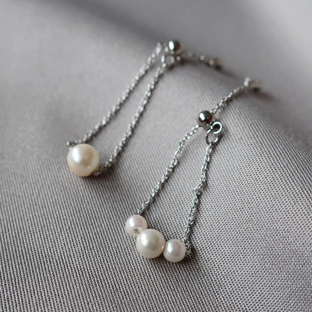 ベビーパールのオケージョンチェーンリング | 指輪 | 日本製