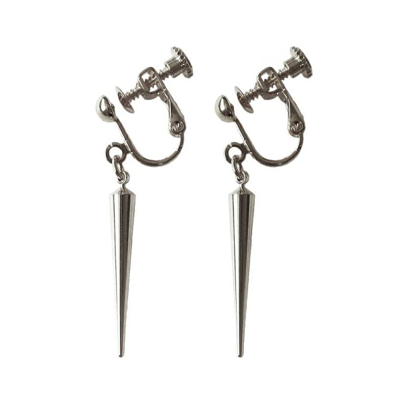 日本製 円錐 スパイクコーン イヤリング ピアス | イヤリング | 日本製