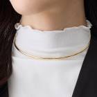メタルラインネックカフ/シンプルチョーカー