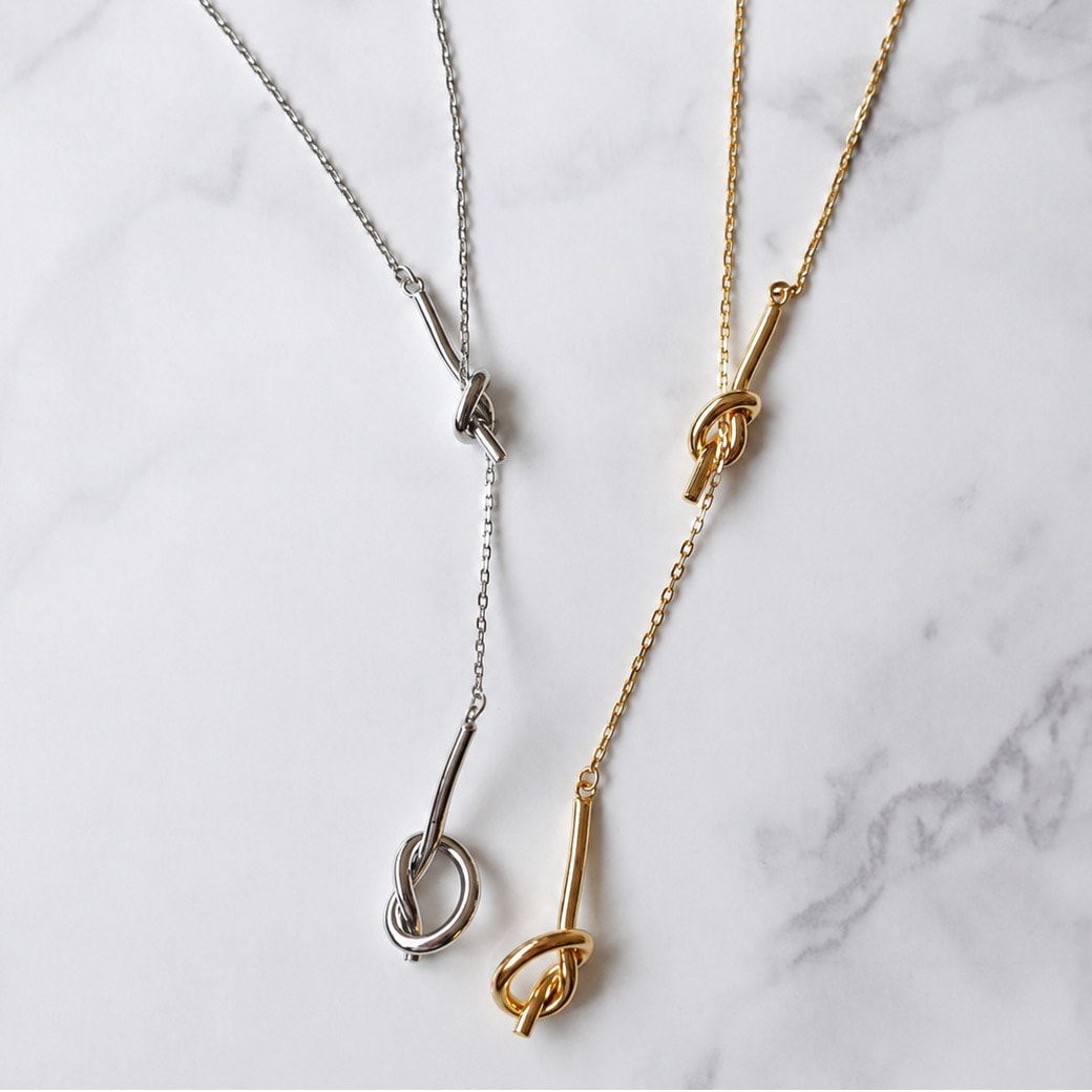 Knot Lariat Necklace｜ノットラリエットネックレス | ネックレス