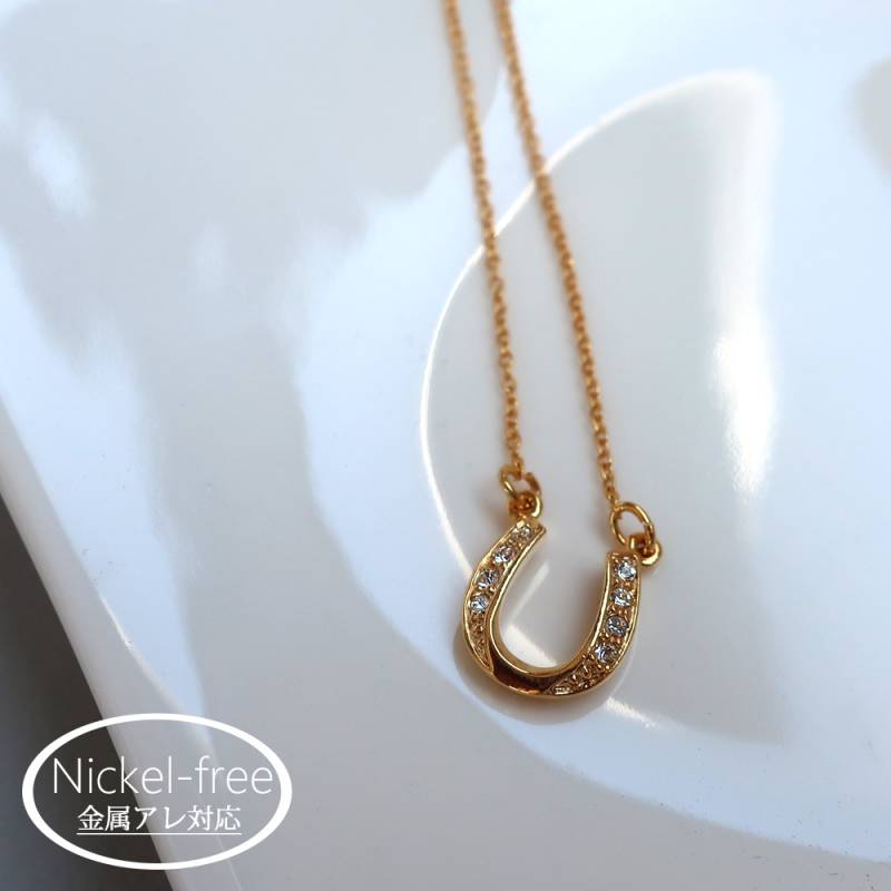 【良品】ドルチェ&ガッバーナ DGロゴ ホースシュー 馬蹄 ネックレス 000000002437_Z6tOPSa.jpg