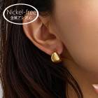 【SALE30％OFF】プランプスフィアフープキャッチレスピアス|ピアス