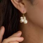 【SALE30％OFF】バブルパールイヤリング/ピアス|パール・コットンパール|イヤリング