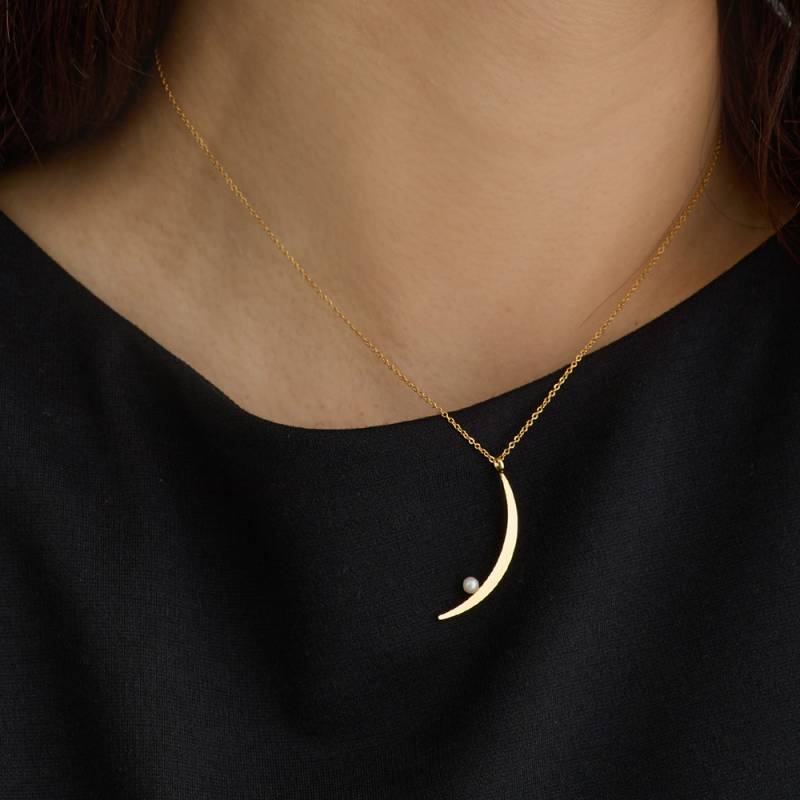 三日月crescent moonネックレス | ネックレス | 日本製MelodyAccessory