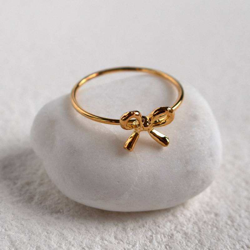 リボン ピンキーリング 1号 3号 5号 | リング 指輪 | 日本製