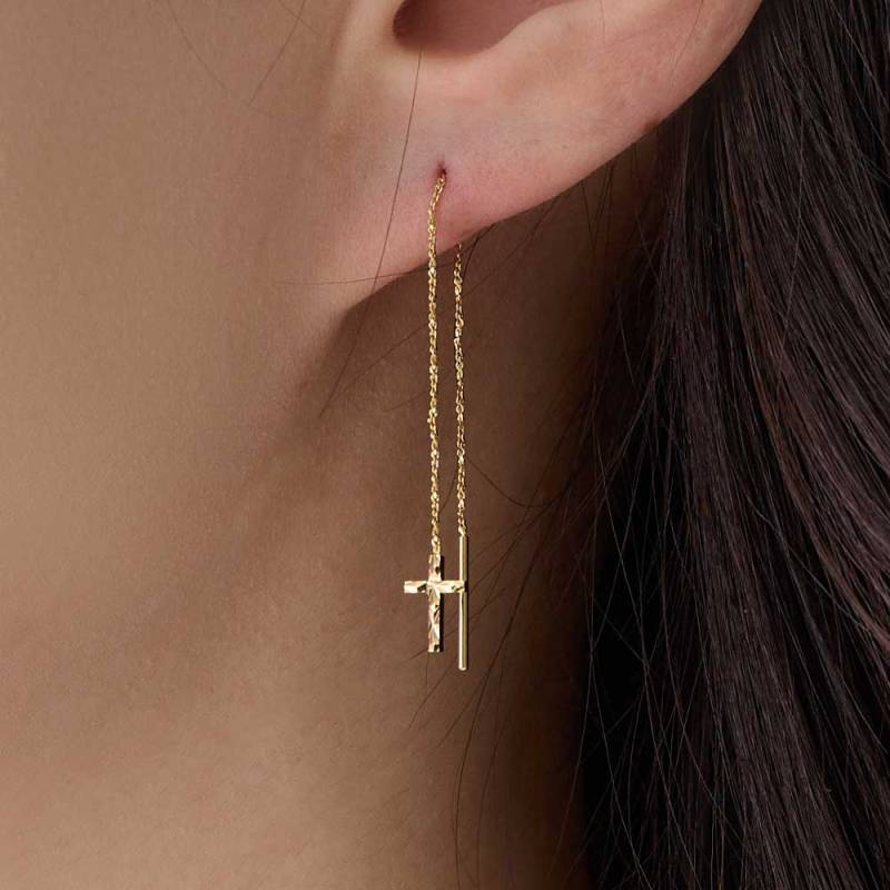 日本製 Cross American Earrings Nickel Free