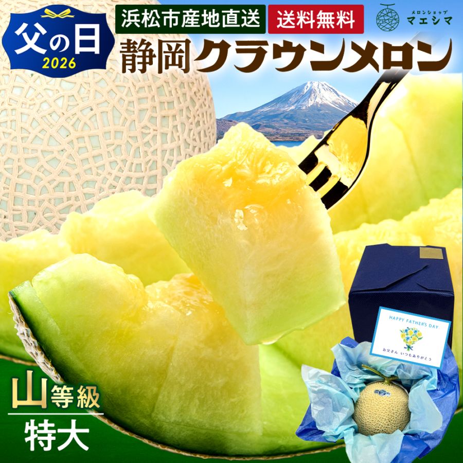 静岡クラウンメロンお取り寄せ,【贈答用】静岡クラウンメロン(山)お
