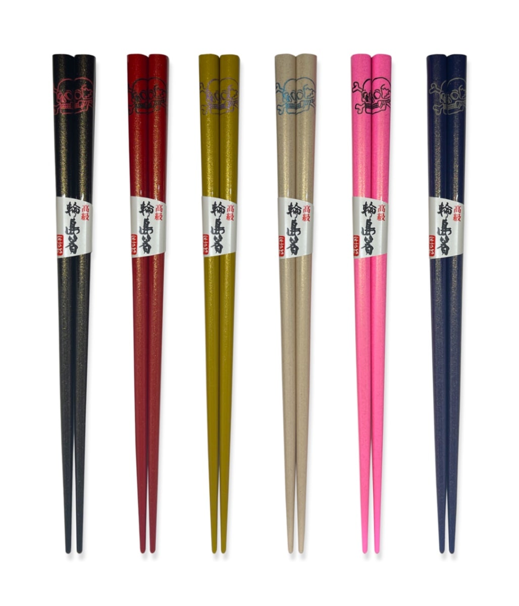 EYE CANDY / CHOPSTICK (輪島塗箸)<br>GLITTER LINE<br>【SKULL】