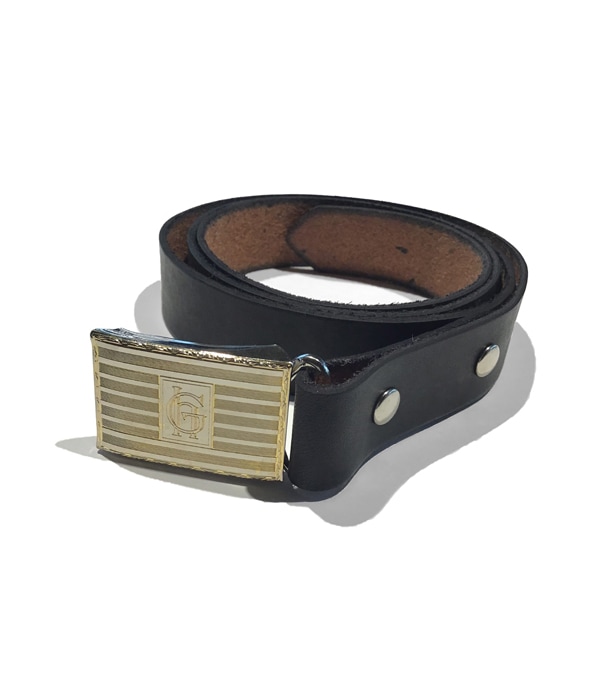 SLIDE LOCK BUCKLE BELT【BLACK】